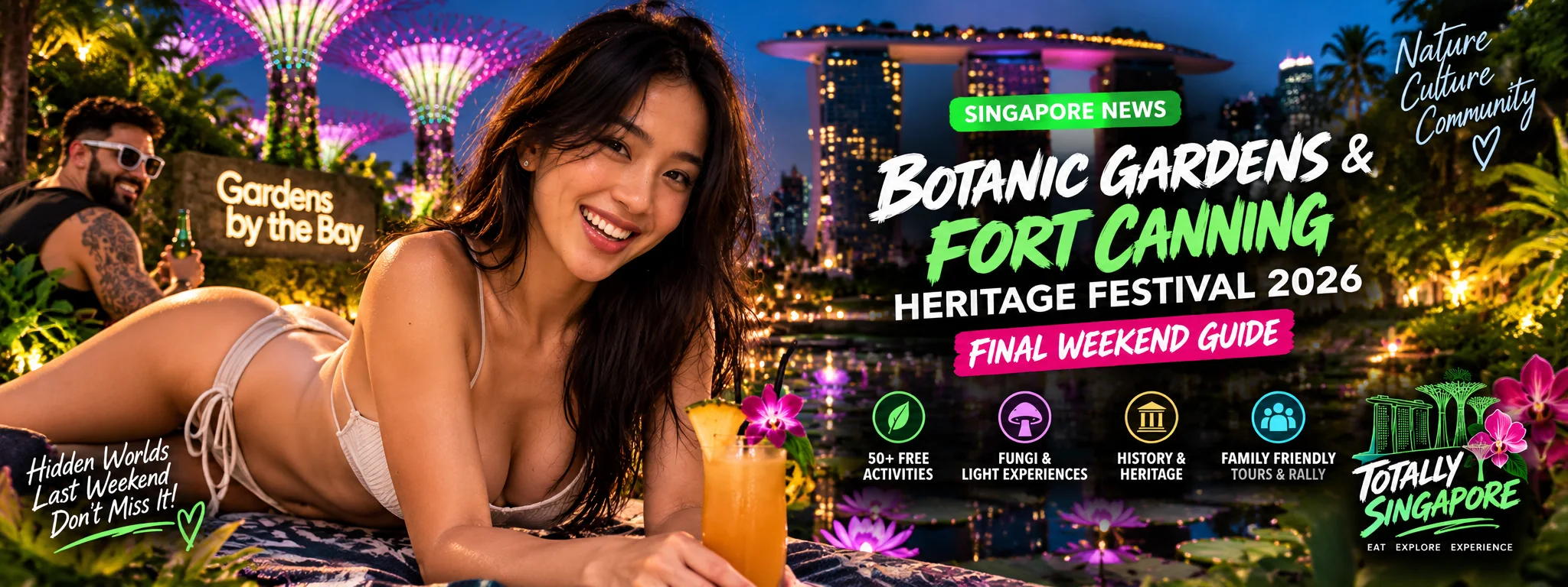 Singapore Botanic Gardens and Fort Canning Heritage Festival 2026
