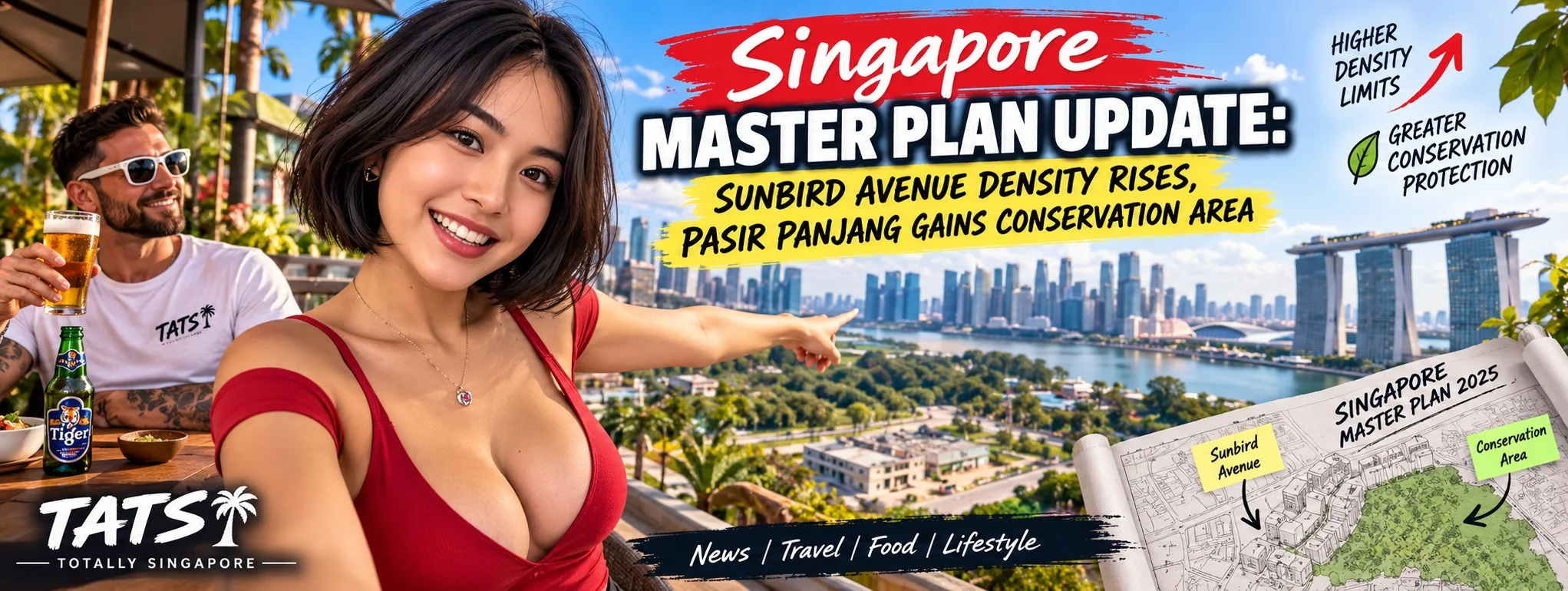 Singapore city planning and neighbourhood development